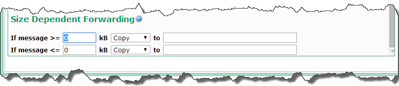 UserSizeForwarding